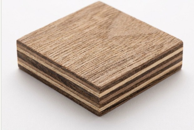 Plywood cabinet core sample